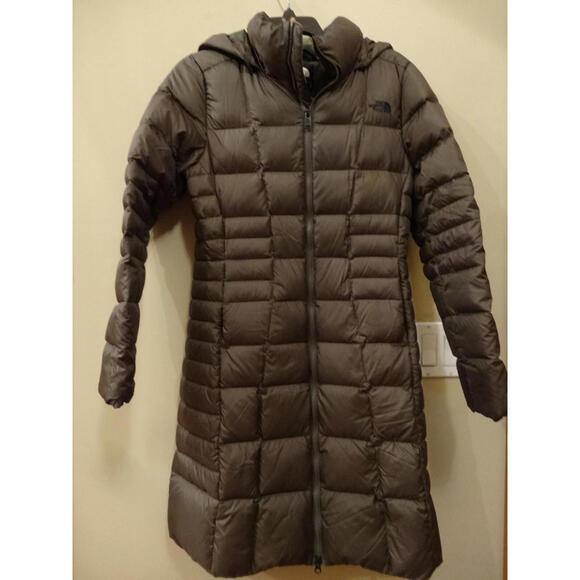 The North Face Women's Metro III 550 Down Long Coat Size S Excellent - Picture 1 of 8